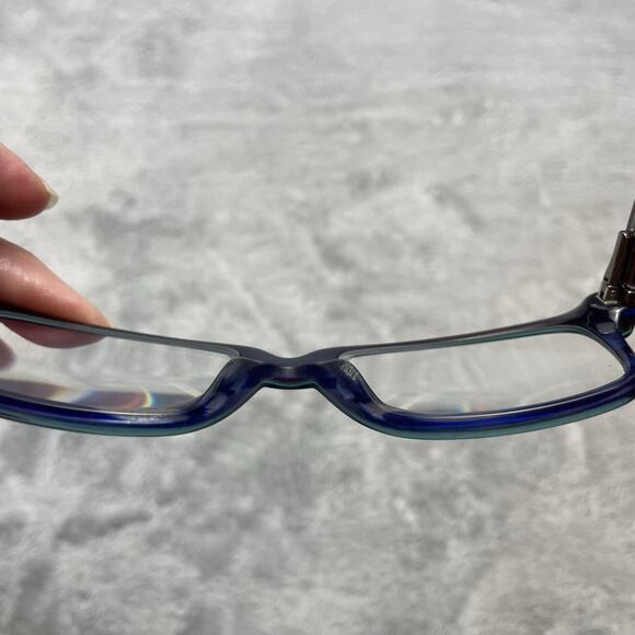 GX Gwen Stefani Tea Eyeglasses GX036 Green Blue Ombre 52-17-135 *FRAMES ONLY* - Picture 7 of 8